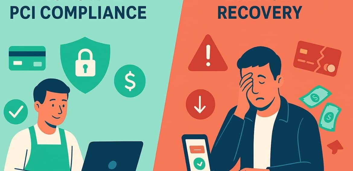 PCI compliance vs breach recovery